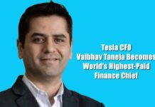 Tesla CFO Vaibhav Taneja
