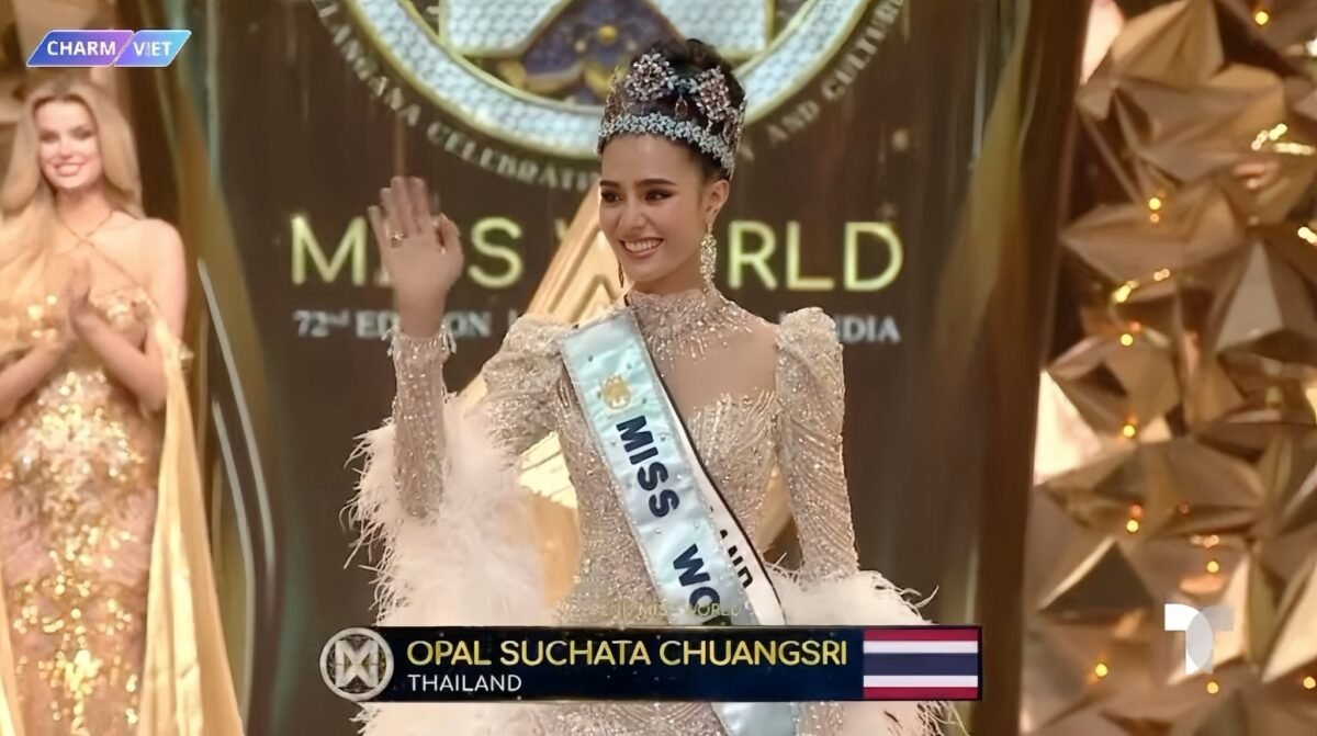 Thailand’s Suchata Chuangsri Makes History, Wins Miss World 2025 in Hyderabad