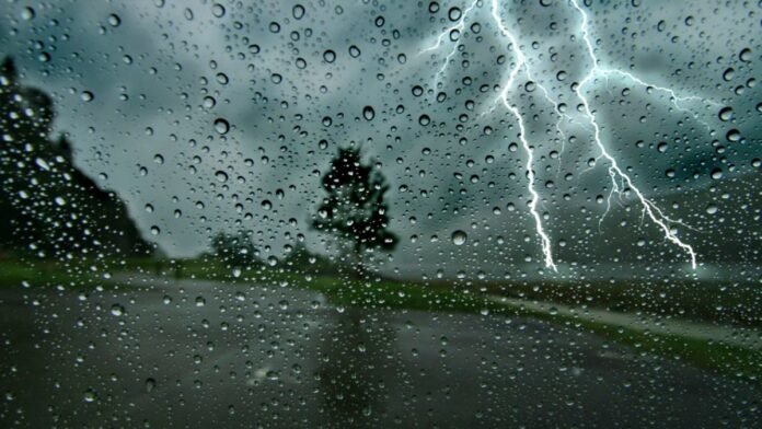 Thunderstorms and rains Thunderstorms and rains