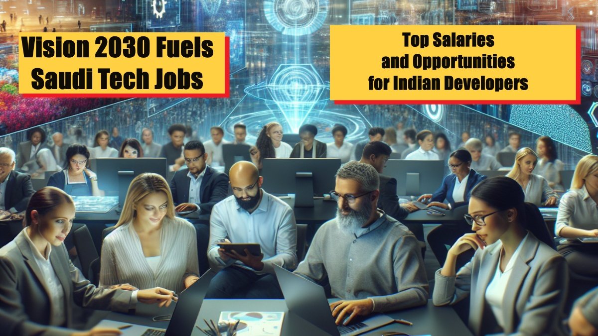 Vision 2030 Fuels Saudi Tech Jobs: Top Salaries and Opportunities for Indian Developers
