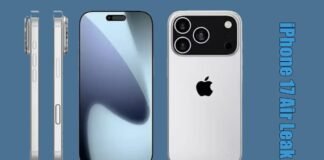 iPhone 17 Air Leak