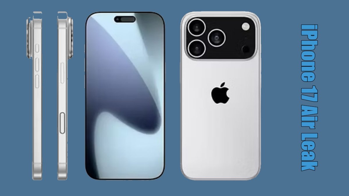 iPhone 17 Air Leak Reveals Ultra-Thin Design, New Camera Bar, and Higher Prices