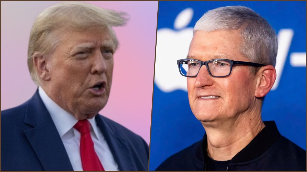 Trump threatens 25% tariff on Apple if iPhones for US aren’t made domestically