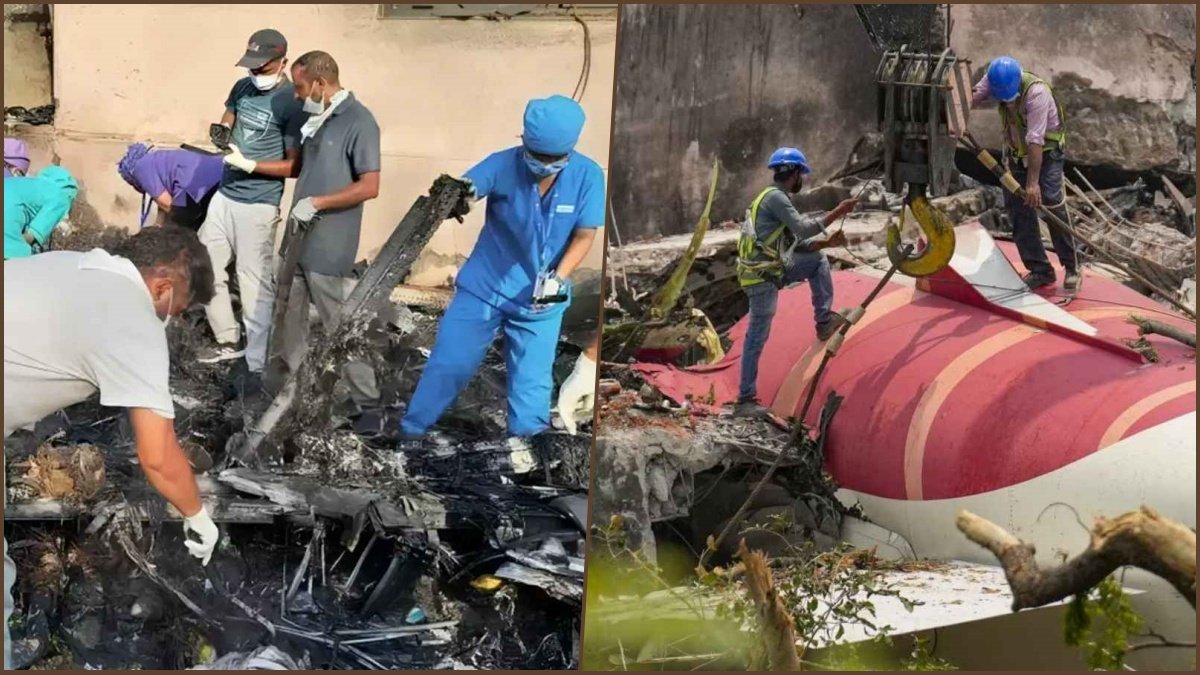 70 Tolas of Gold, Bhagavad Gita, and Cash Found in Ahmedabad Plane Crash Debris