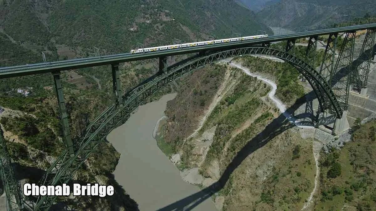 World’s Highest Rail Bridge: PM Modi Inaugurates Iconic Chenab Bridge in Jammu & Kashmir