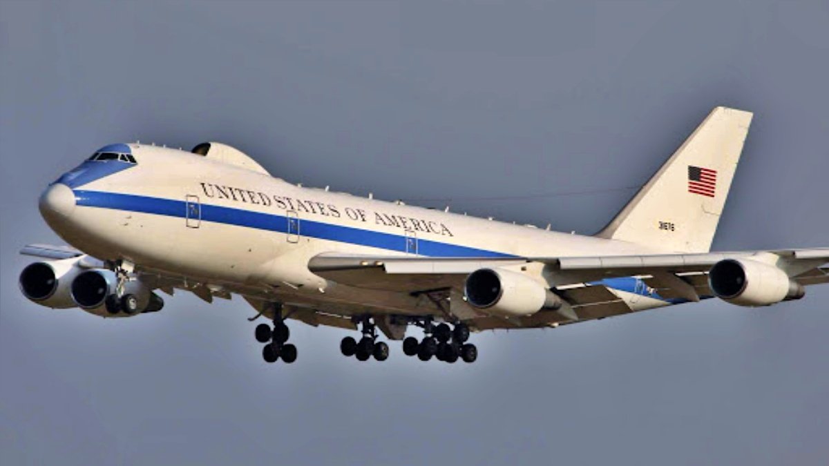 E-4B Nightwatch Takes Flight: Nuclear Command Jet Seen as Middle East Tensions Soar