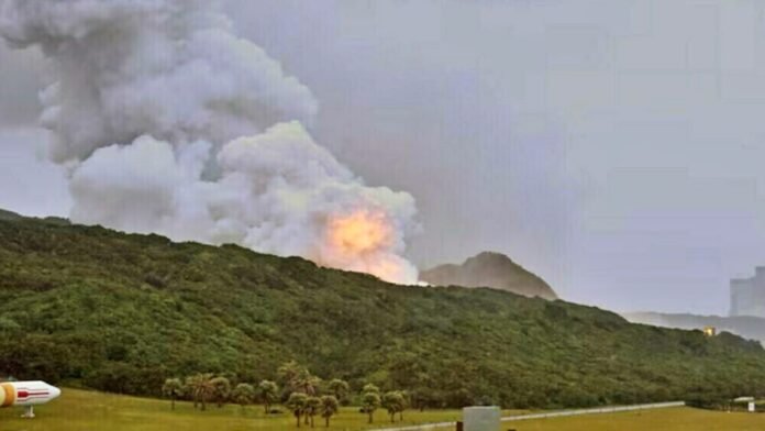 Explosion at Kadena Air Base-Okinawa