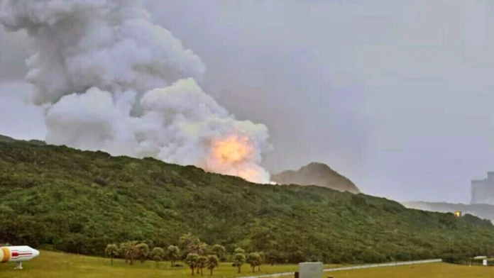 Explosion at Kadena Air Base-Okinawa