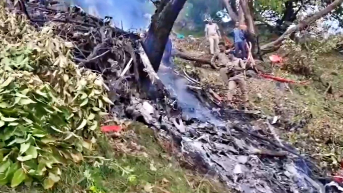 Tragedy in Kedarnath: Helicopter Crash Claims 7 Lives, Chopper Services Suspended