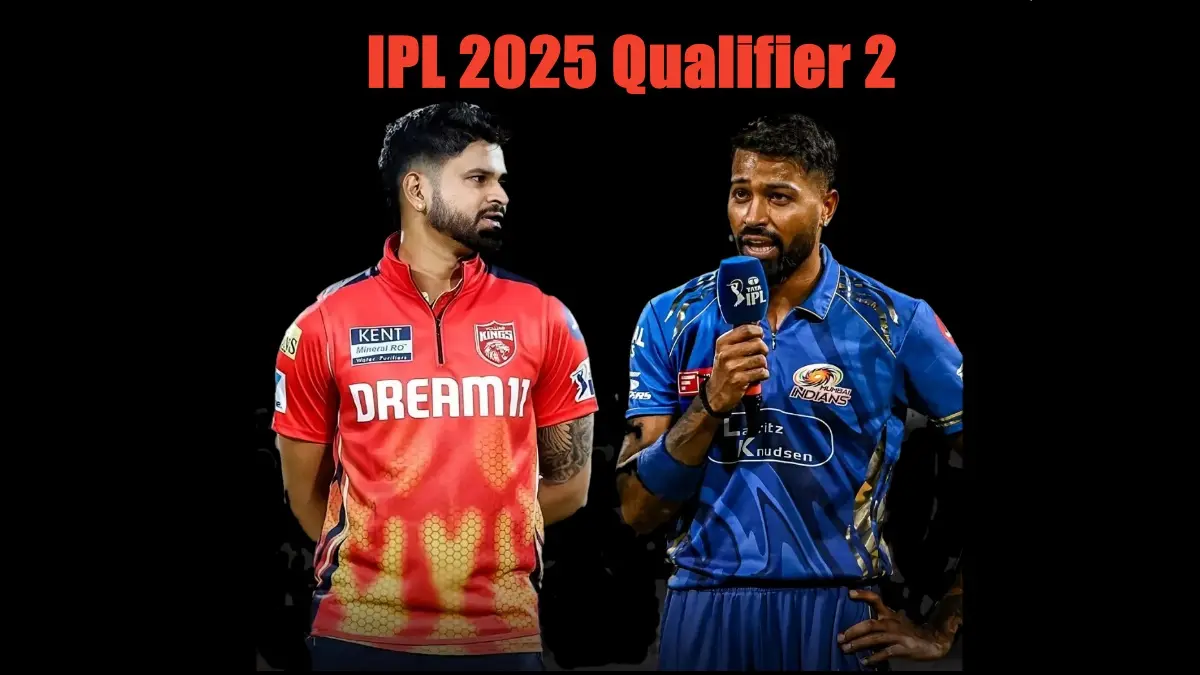 IPL 2025 Qualifier 2: Mumbai Indians vs Punjab Kings, Who Will Face RCB in the Final?