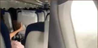 IndiGo Flight turbulance