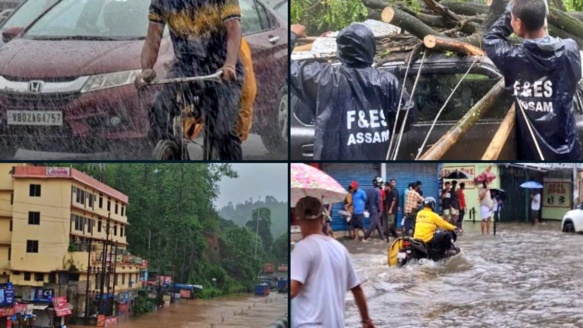 Monsoon Havoc in Northeast India