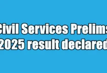 Civil Services Prelims 2025 Results Declared: Check Roll Numbers, Next Steps for Mains UPSC Prelims 2025 declared