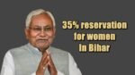 35% reservation for women
