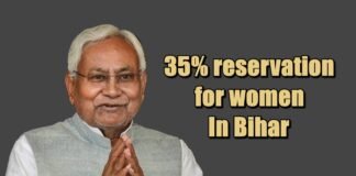 35% reservation for women