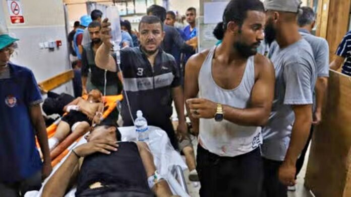 74 Palestinians killed in Israeli strikes and gunfire in Gaza on Monday