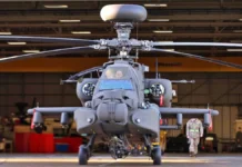 Boeing AH-64E Apache attack helicopters