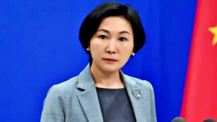 Chinese Foreign Ministry spokesperson Mao Ning