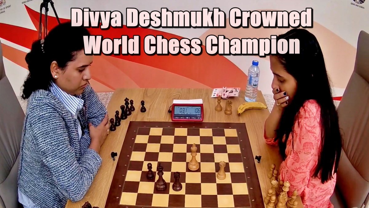 Divya Deshmukh Makes History: Youngest Indian Wins Women’s Chess World Cup