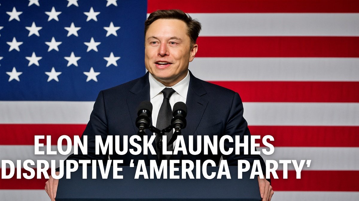 Elon Musk Launches Disruptive ‘America Party’ on Independence Day