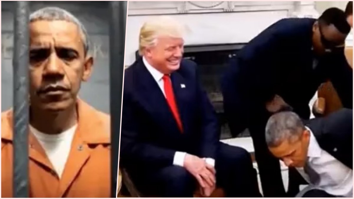 Shocking Deepfake: Trump Posts Fake Arrest Video of Obama