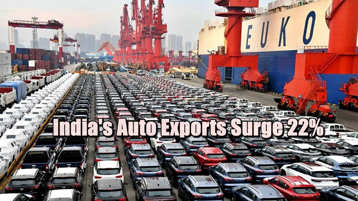 India’s Auto Exports Surge 22% in Q1 FY26: Maruti, Hyundai Lead as Global Demand Rises