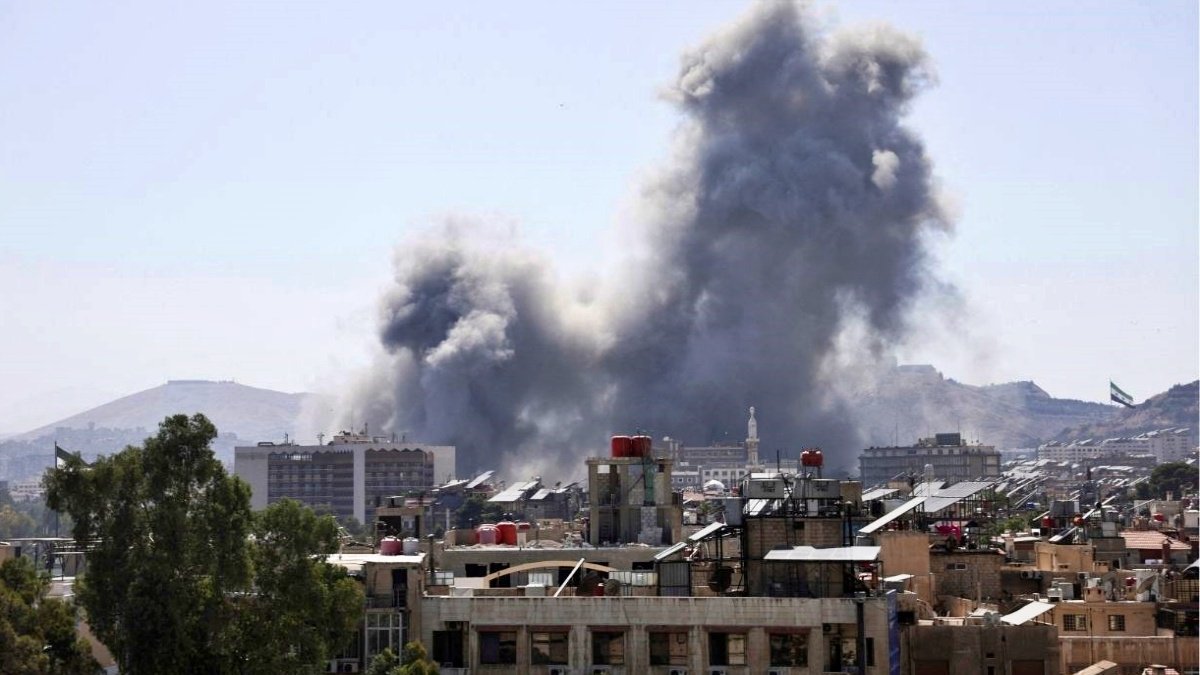 Israeli Drone Strike Destroys Syrian Defense Ministry Amid Rising Regional Clashes
