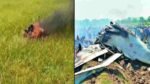 Jaguar Fighter Jet Crashes