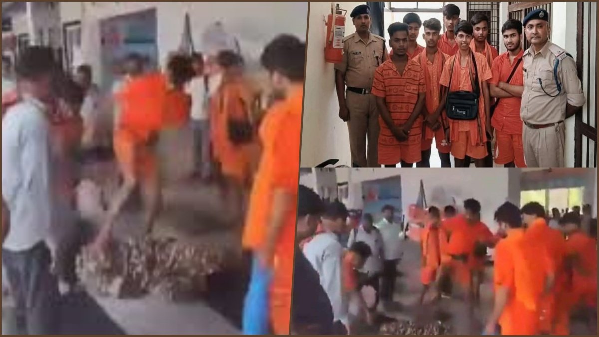 Kanwariyas Assault CRPF Jawan at Railway Station, Video Sparks Outrage
