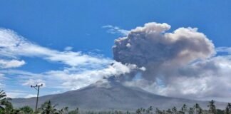 Lewotobi Laki-Laki volcano