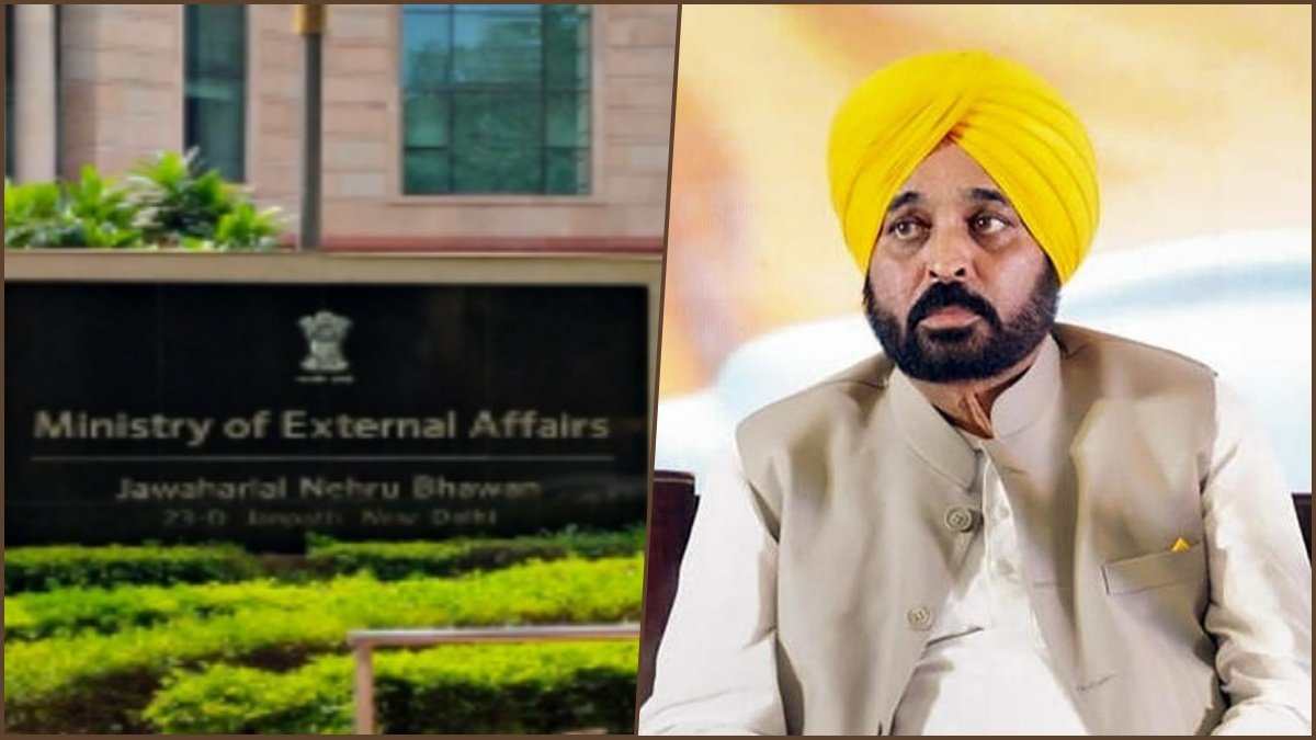 Bhagwant Mann’s Remarks on PM’s Foreign Visits Draw Sharp Rebuke from MEA, BJP Outlines Benefits
