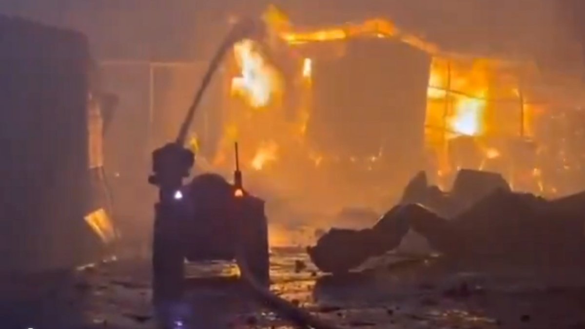 Russia Launches Devastating Missile and Drone Barrage on Kyiv as U.S. Halts Military Aid