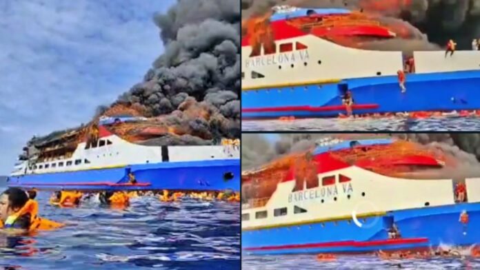 North Sulawesi Boat Fire North Sulawesi Boat Fire
