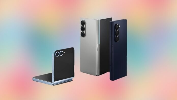Samsung’s Galaxy Z Fold7, Z Flip7