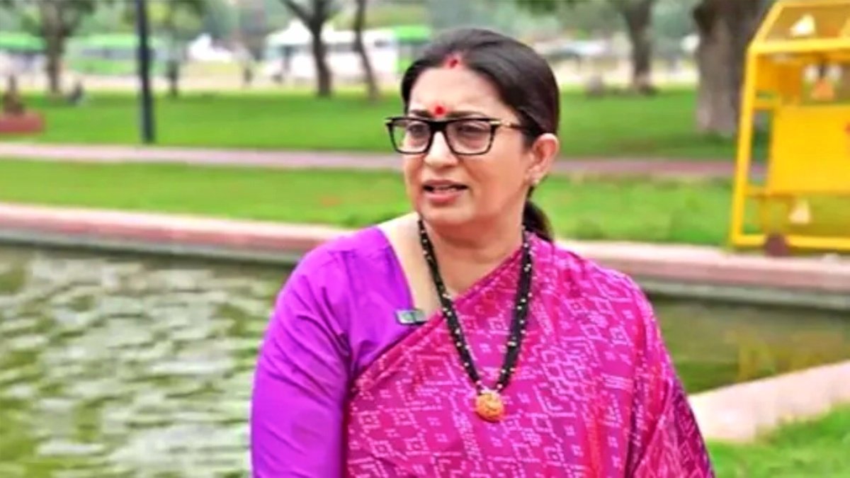 Smriti Irani Returns as ‘Tulsi’ in ‘Kyunki Saas…’ Reboot, Dismisses Rumors of Quitting Politics