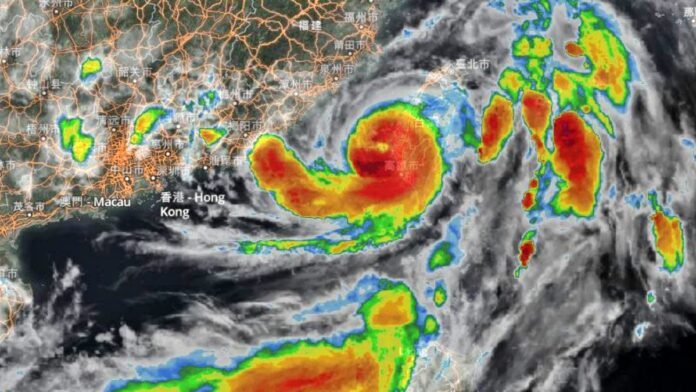 Typhoon Danas Typhoon Danas