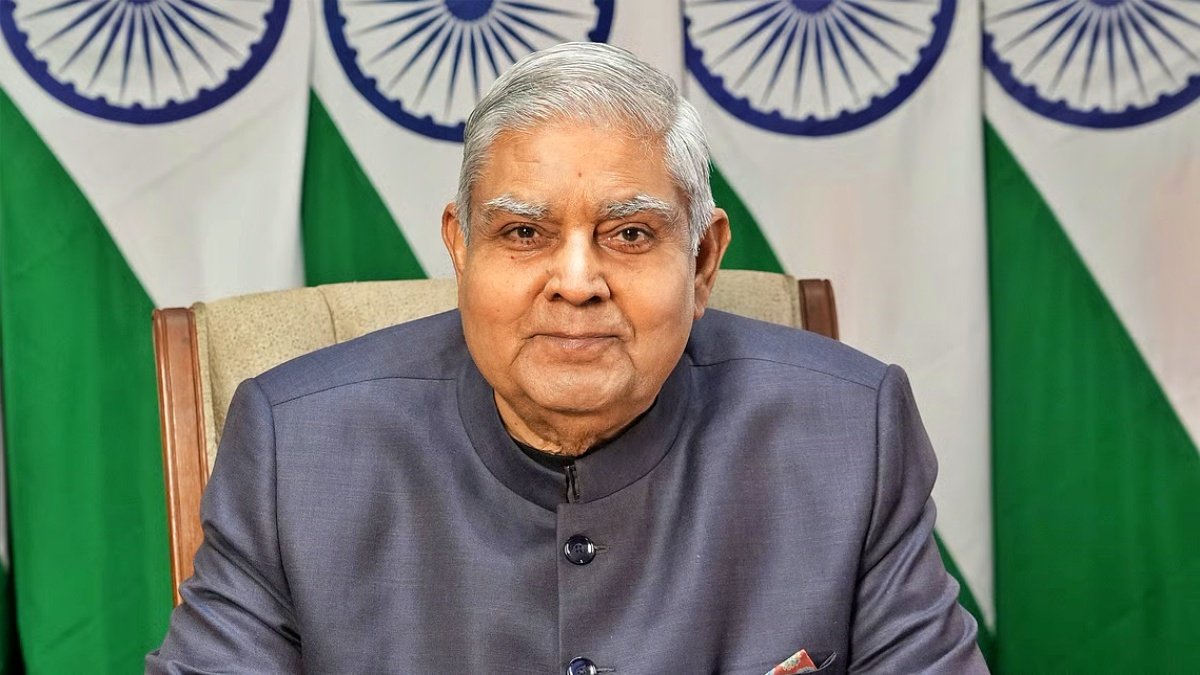 BREAKING: Vice President Jagdeep Dhankhar Resigns from Office Citing Health Reasons