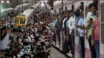 crowded local trains
