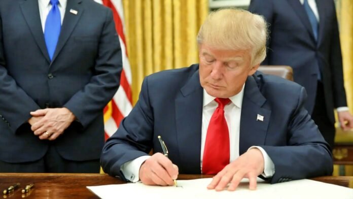 executive order signed by President Donald Trump