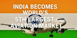 India Becomes World’s 5th Largest Aviation Market