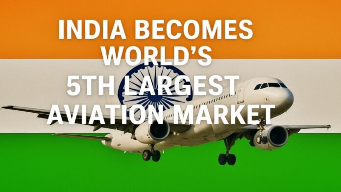 India Becomes World’s 5th Largest Aviation Market