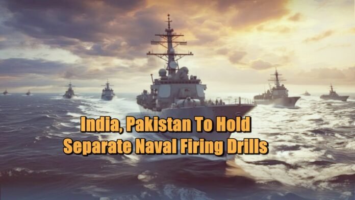 India Pakistan naval drill India Pakistan naval drill