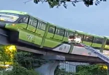 Mumbai Monorail rescue