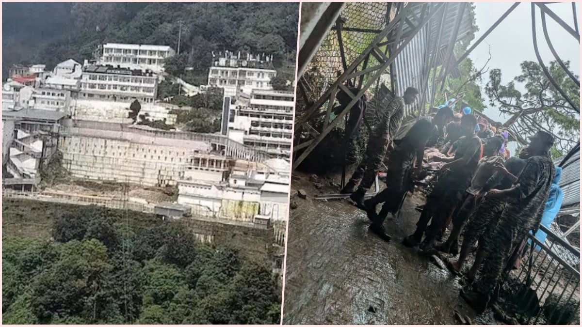 Vaishno Devi Yatra Tragedy: 30 Devotees Dead in Reasi Landslide, Red Alert in 10 J&K Districts