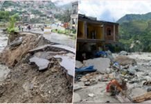cloudburst in Kullu’s Lag Valley