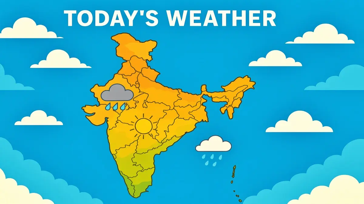 Winter’s Harsh Grip: Severe Pollution Chokes Delhi as Cold Wave Sweeps India, Heavy Rains Lash South