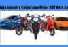Auto Industry Celebrates Major GST Rate Cuts