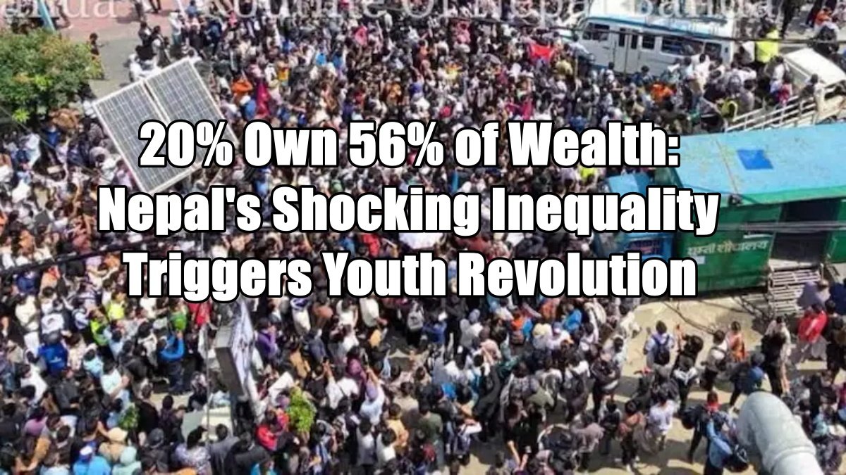 20% Own 56% of Wealth: Nepal’s Shocking Inequality Triggers Youth Revolution