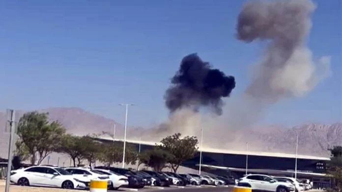 Houthi Drone Strikes Ramon Airport