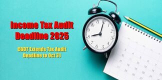 Income Tax Audit Deadline 2025